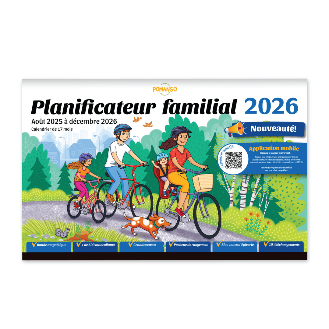 FAMILY CALENDAR 2025-2026