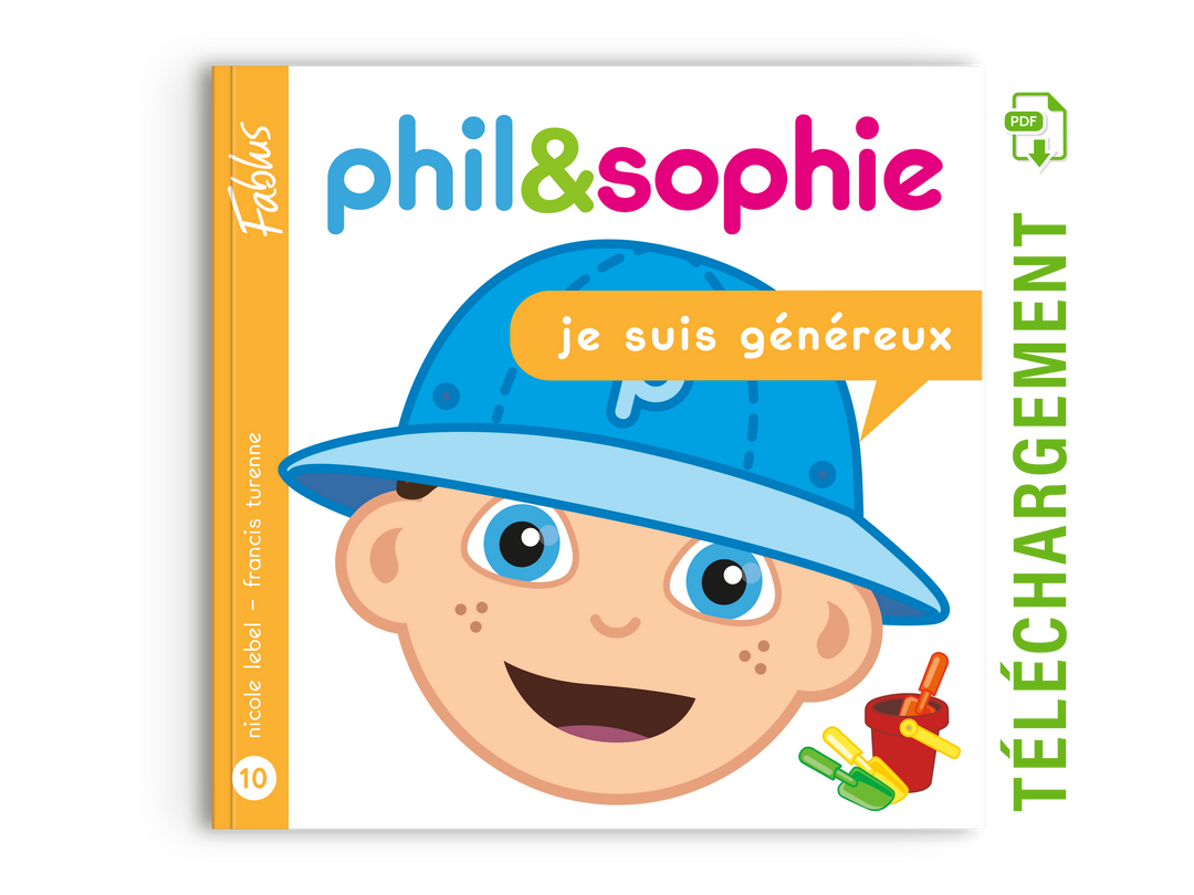 Livre numérique - phil&sophie - je suis généreux