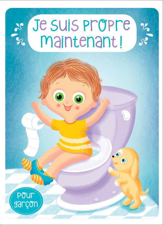 Je suis propre maintenant- garçon (numérique) – Pomango