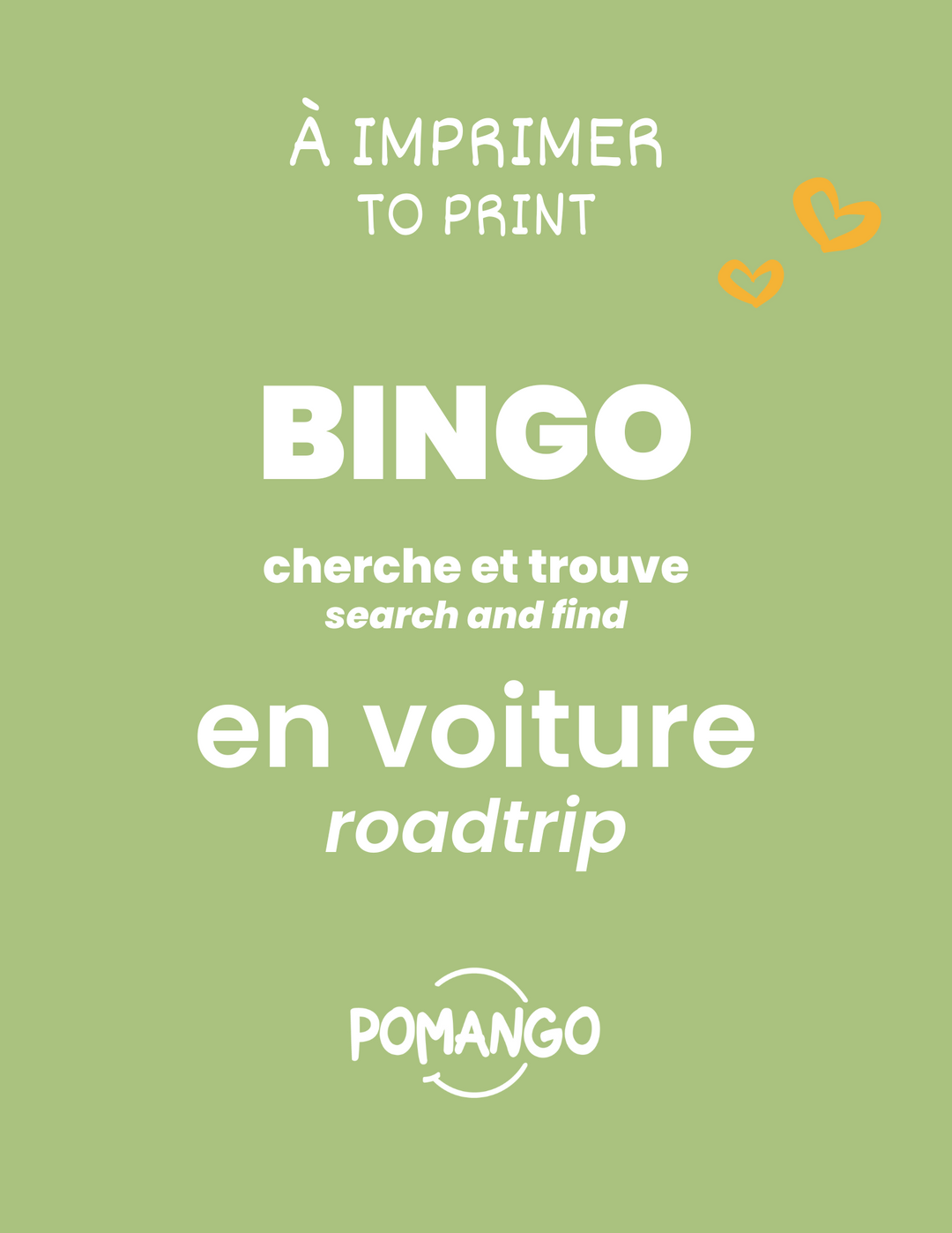 Bingo - Roadtrip