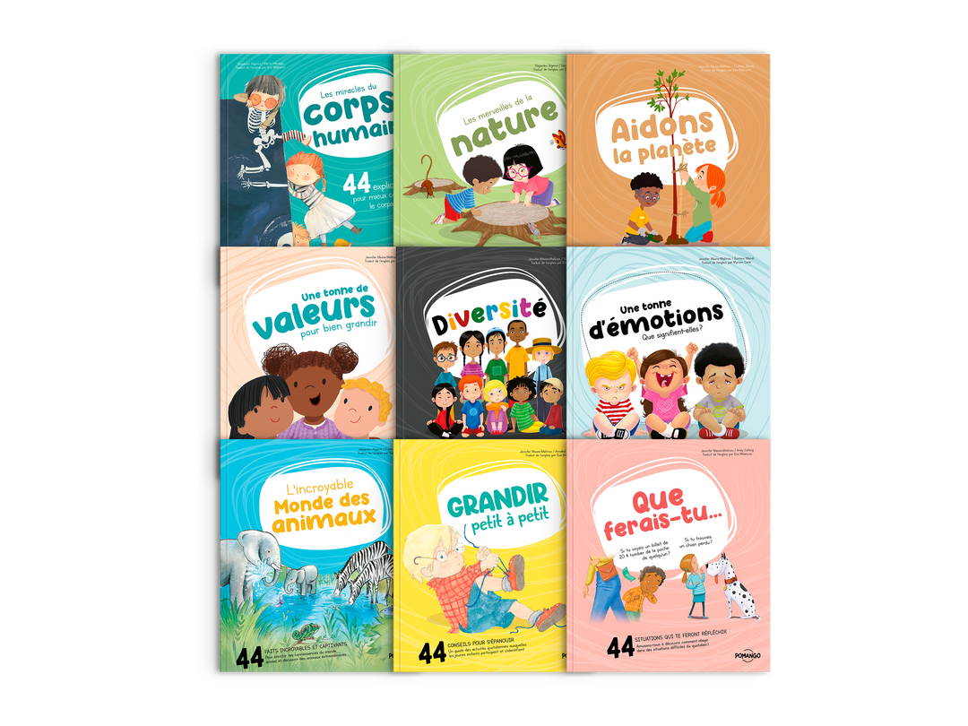 Ensemble de 9 livres éducatifs - collection pour bien grandir