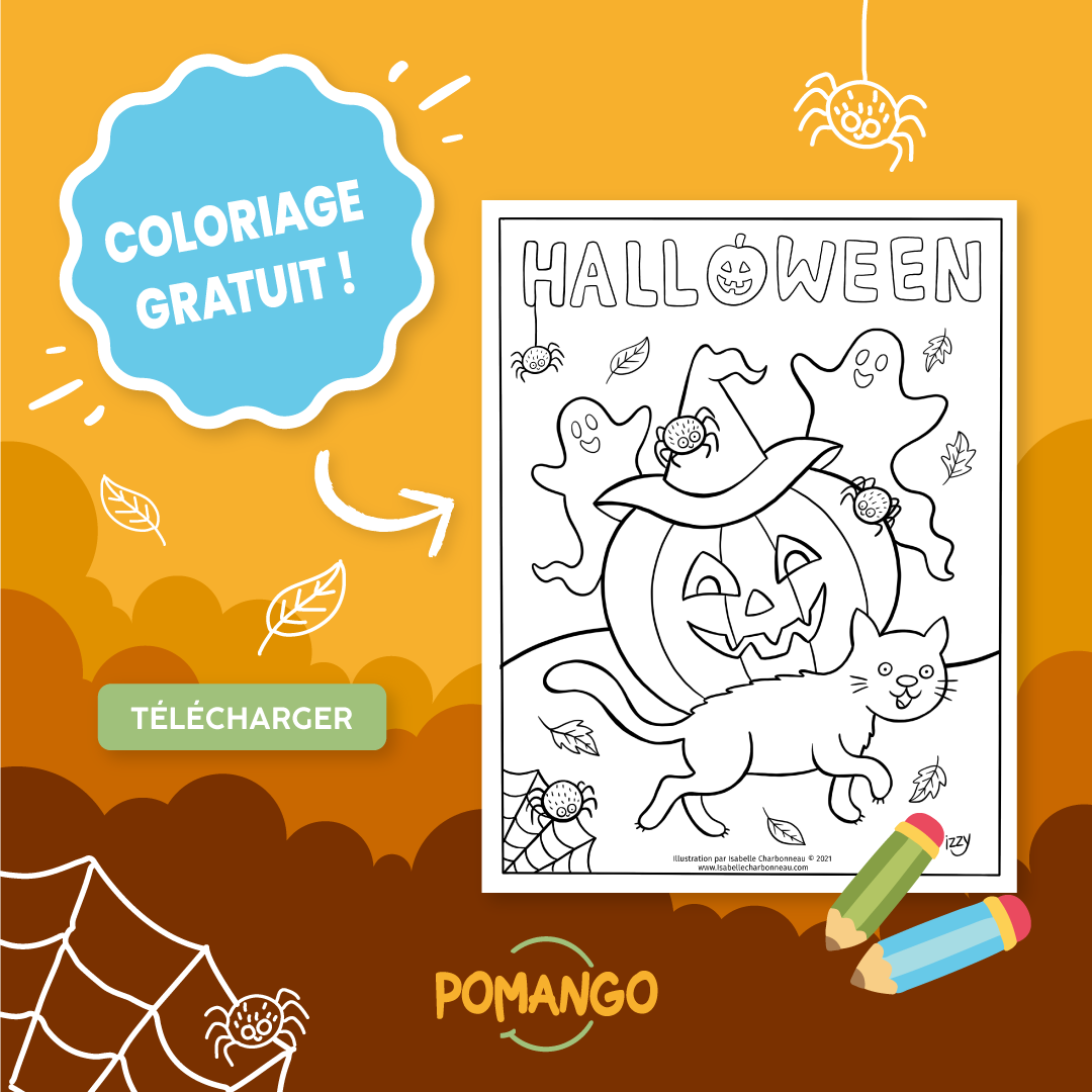 Coloriage d'Halloween