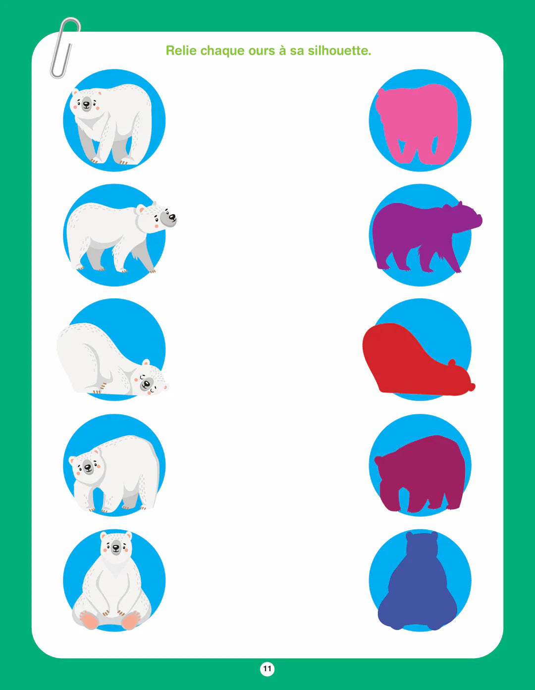 Mon cahier de jeux et coloriages d'hiver