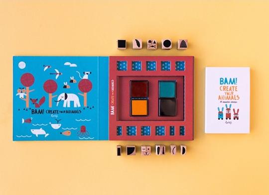 Bam! Créer ton propre animal - Étampes