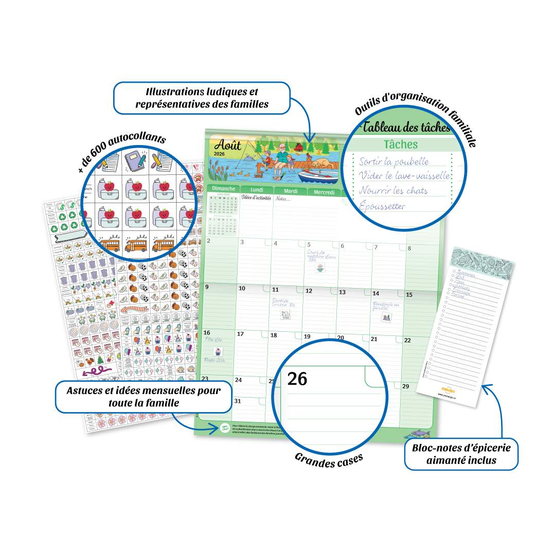 PLANIFICATEUR FAMILIAL 2025-2026