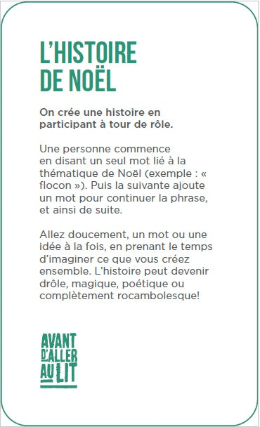 Temps des fêtes- Nos Bons Moments (téléchargeable)