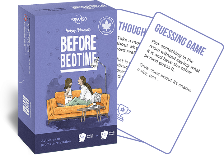 Avant d'aller au lit - nos bons moments