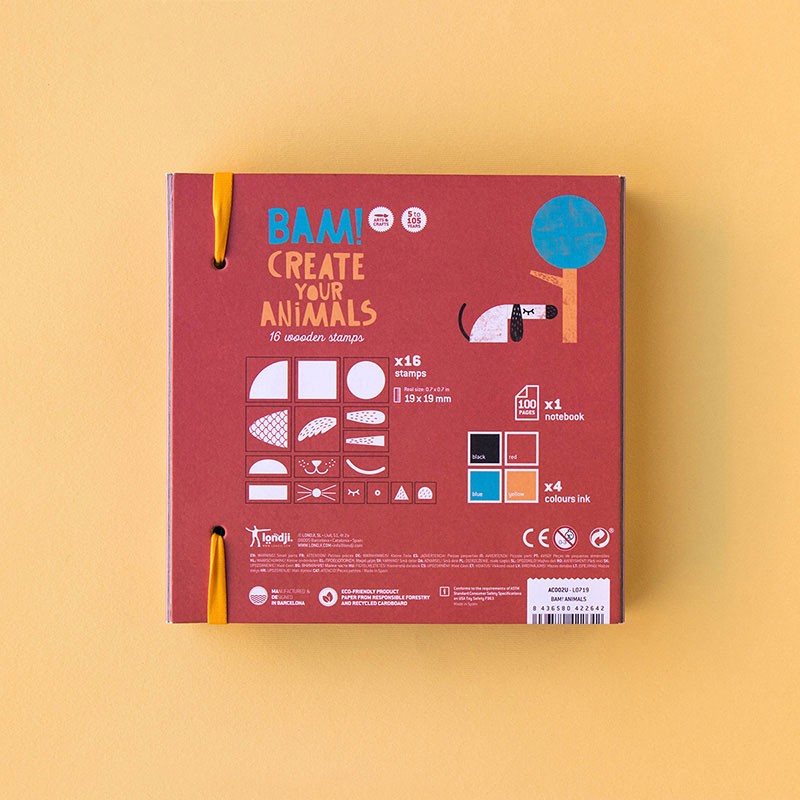 Bam! Créer ton propre animal - Étampes
