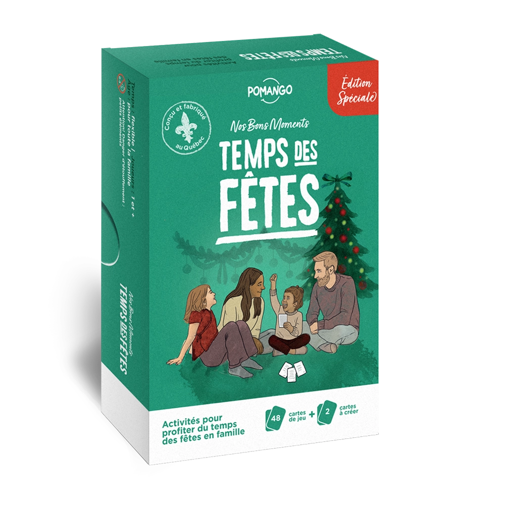 Ensemble de 6 jeux - Collection nos bons moments (temps des fêtes)