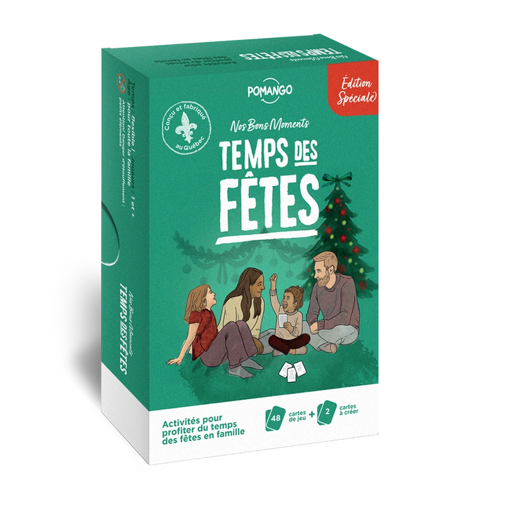 Ensemble de 6 jeux - Collection nos bons moments (temps des fêtes)