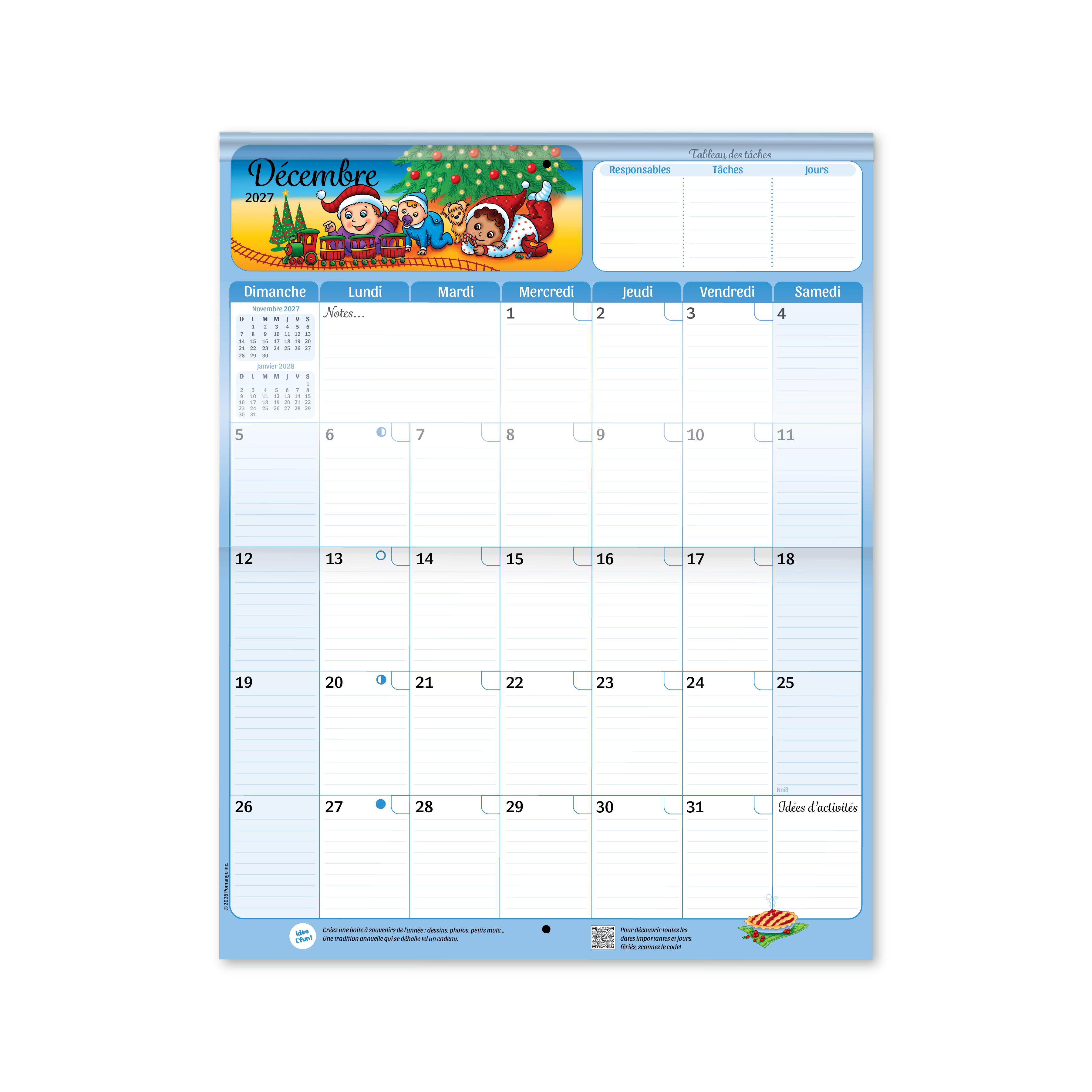 FAMILY CALENDAR 2025-2026