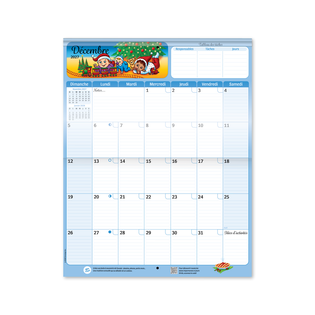 PLANIFICATEUR FAMILIAL 2026-2027