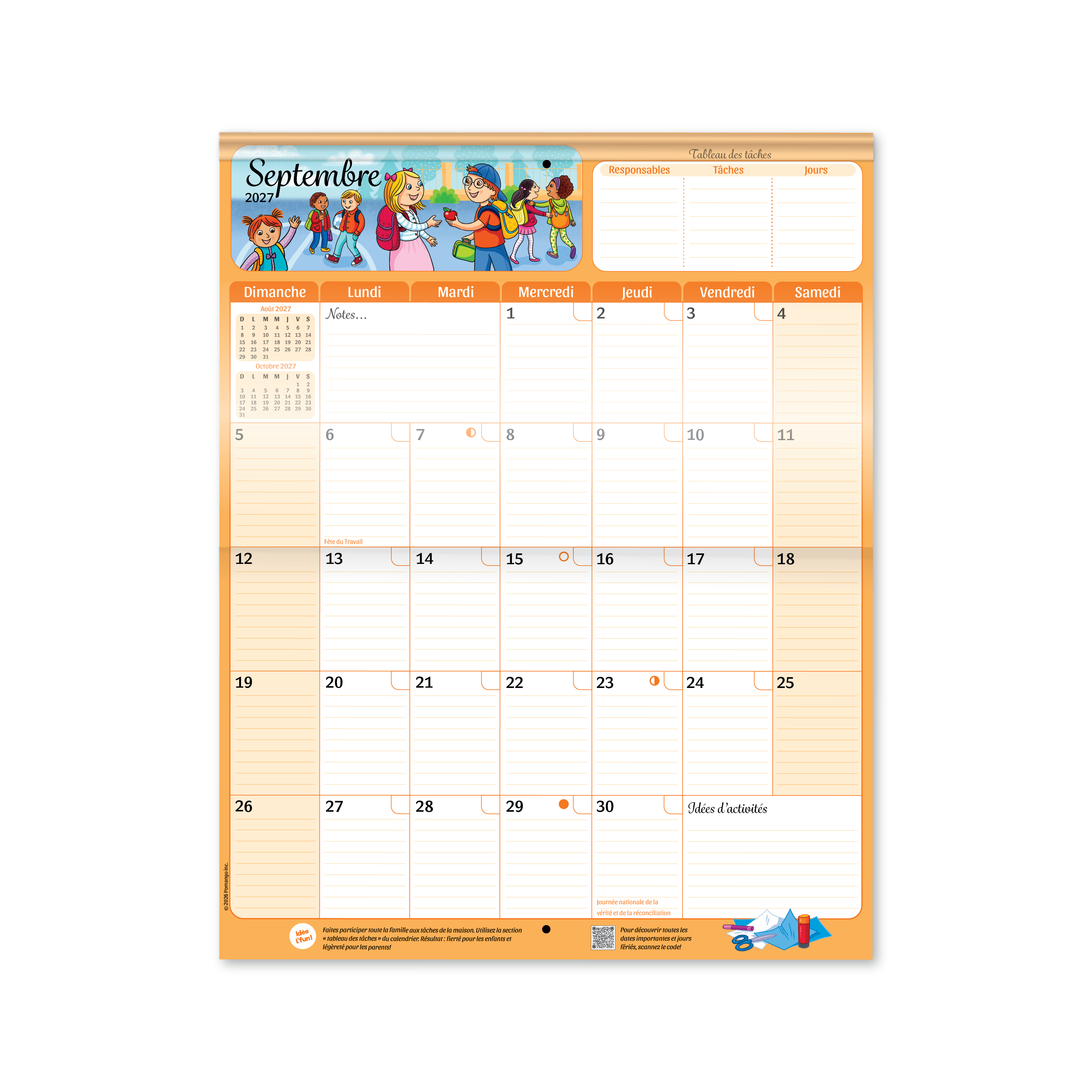 FAMILY CALENDAR 2025-2026