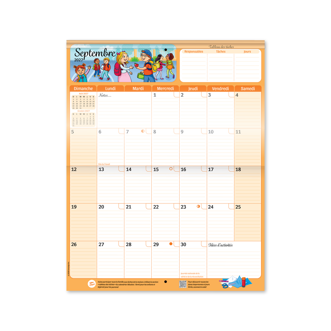 PLANIFICATEUR FAMILIAL 2026-2027