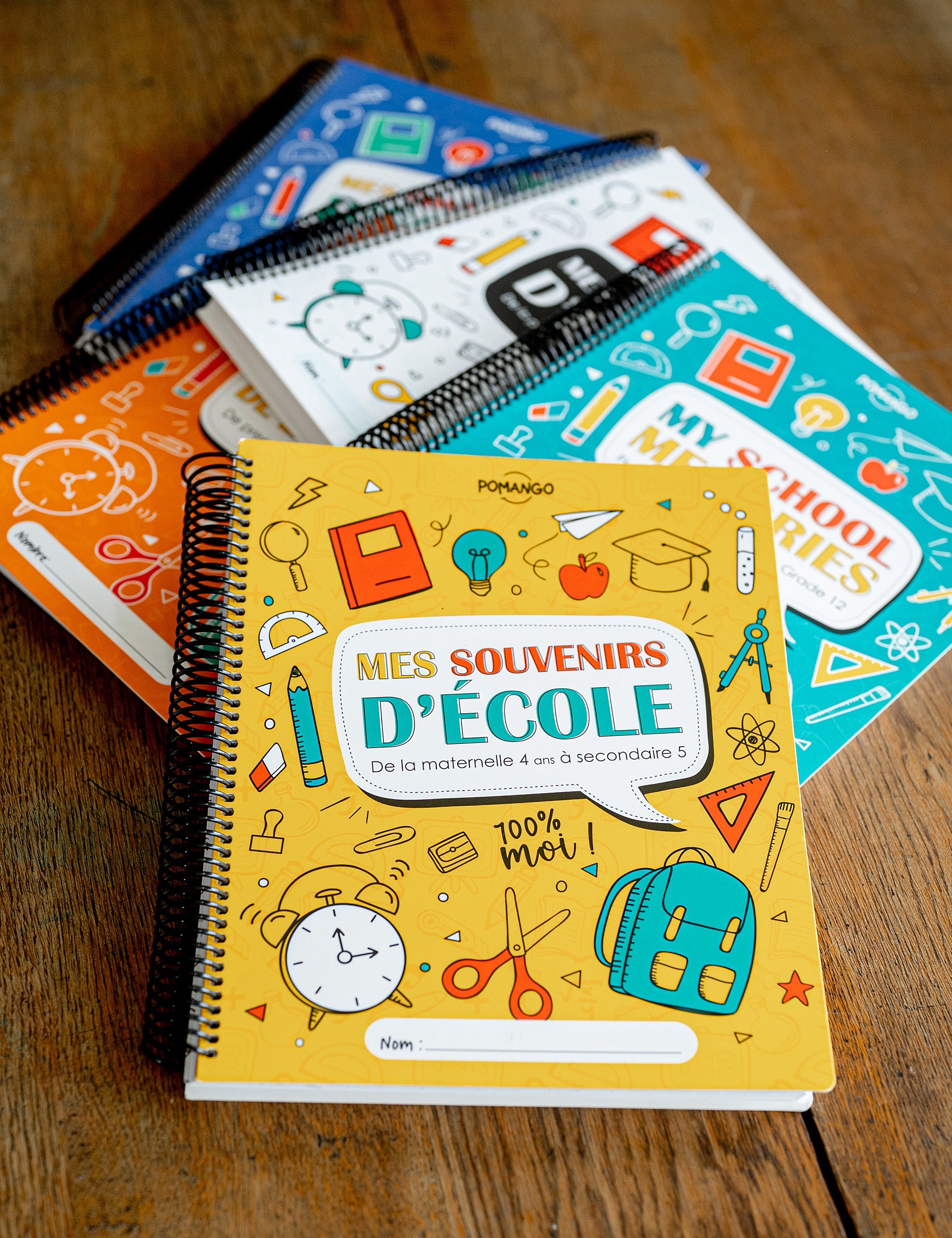 Cahier Mes souvenirs d'école