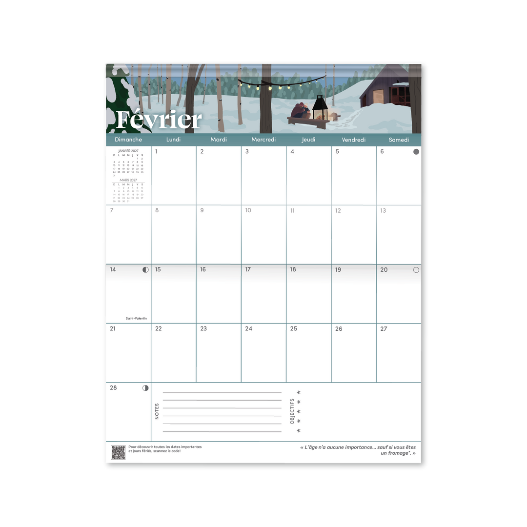 Pomango Calendar 2027