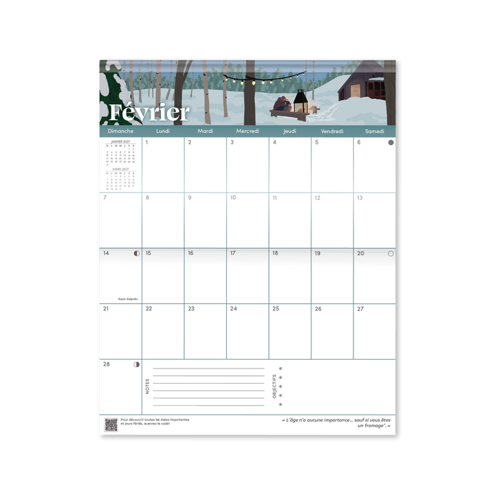 Pomango Calendar 2027