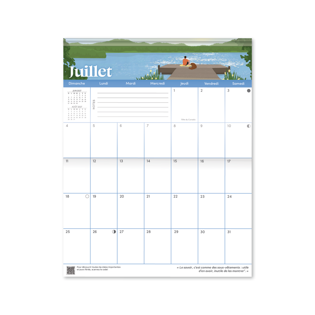 Pomango Calendar 2027