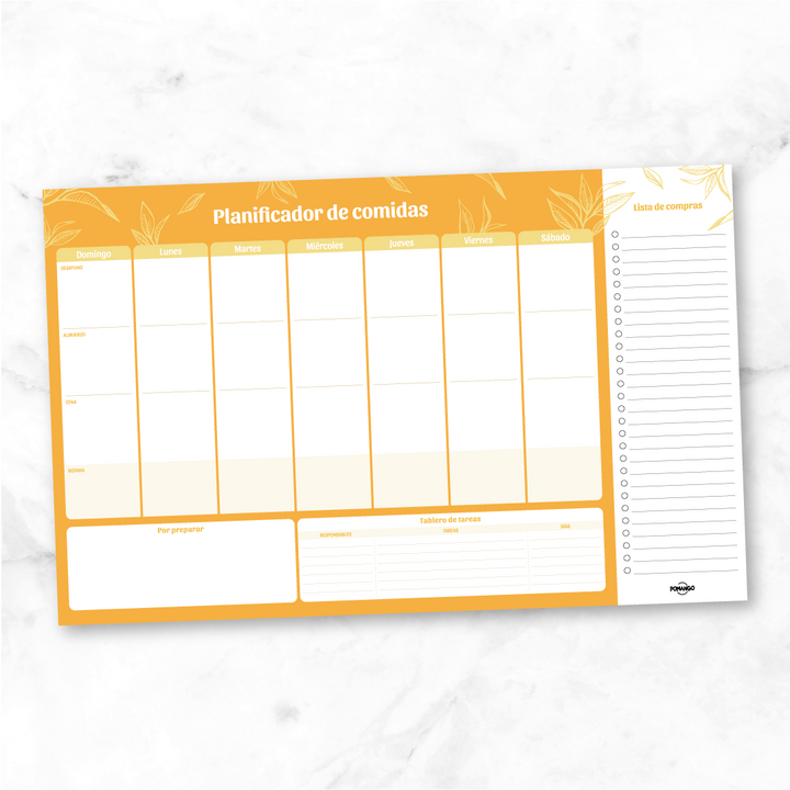 Planificador de comidas