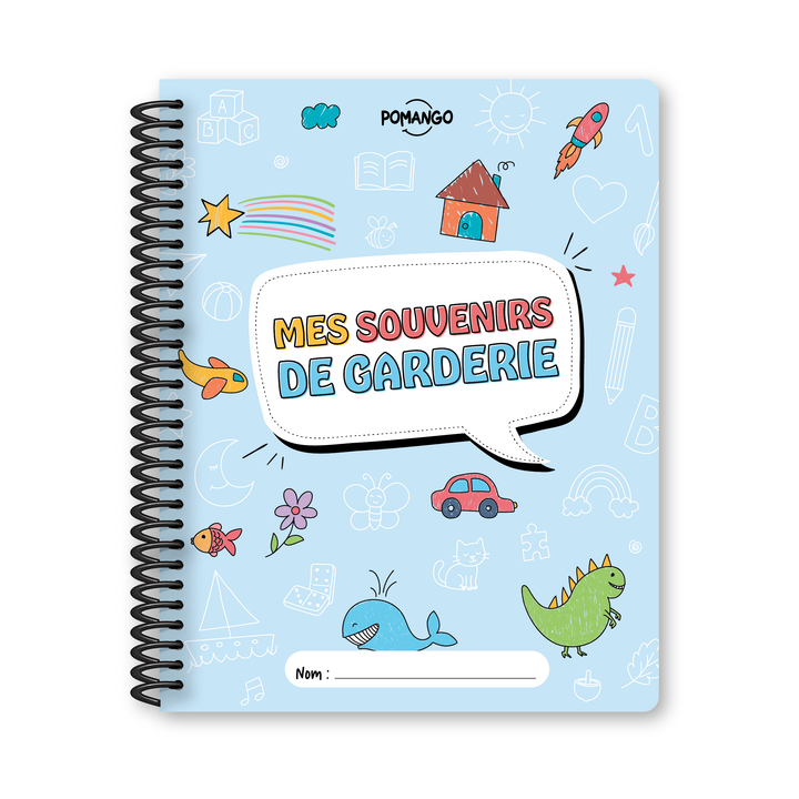 Cahier Mes souvenirs de garderie