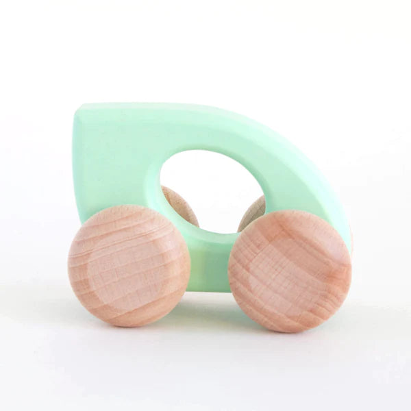 Wooden miniature car