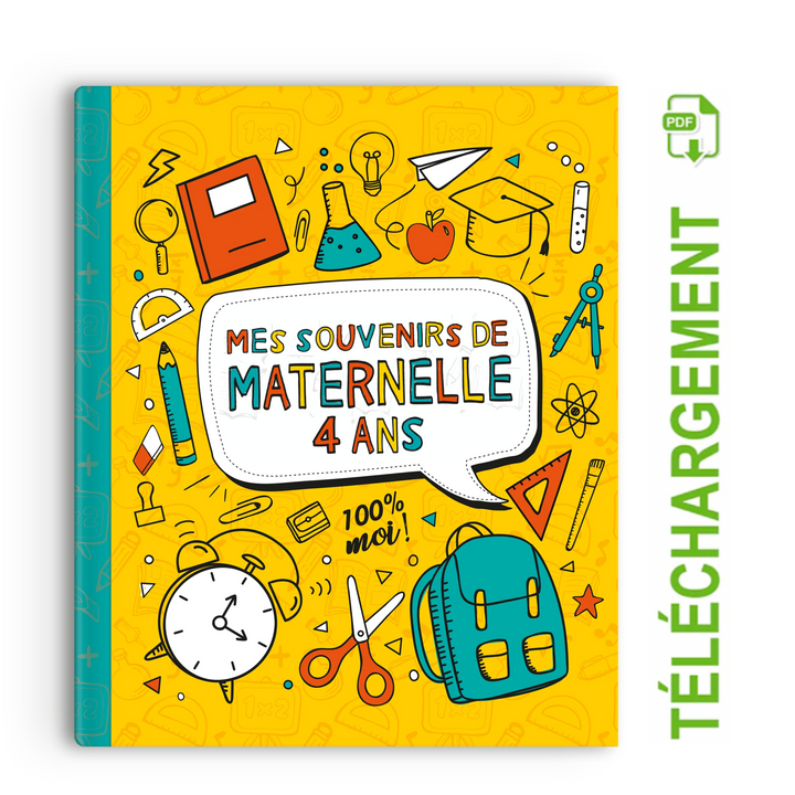 Cahier Mes Souvenirs D'école Téléchargeable- Maternelle