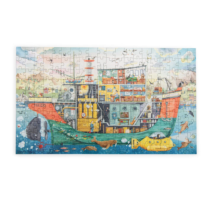 Casse-tête Le bateau de l'explorateur (200 morceaux)