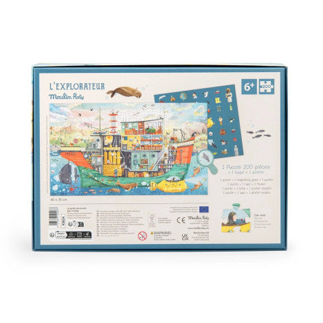 Casse-tête Le bateau de l'explorateur (200 morceaux)