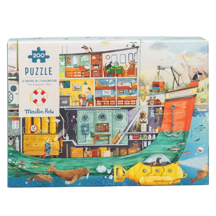 Casse-tête Le bateau de l'explorateur (200 morceaux)