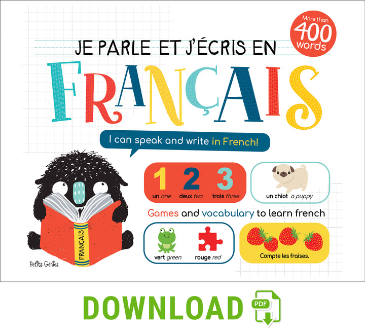 I Speak And Write In French- Activities- To Download