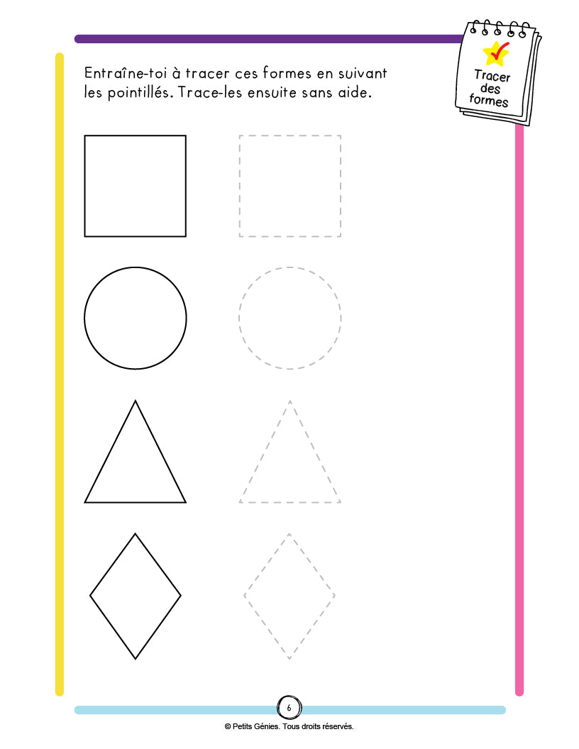 Je réussis à la maternelle- graphisme- à télécharger