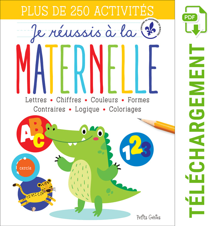 Je Réussis À La Maternelle- À Télécharger