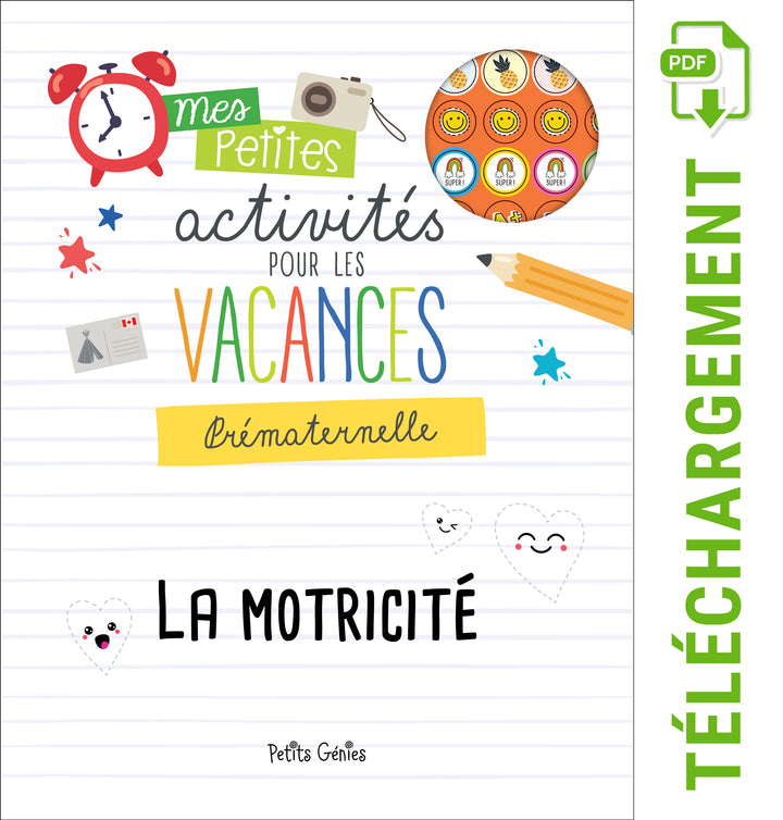 Mes activités de vacances- prématernelle -motricité (à télécharger)