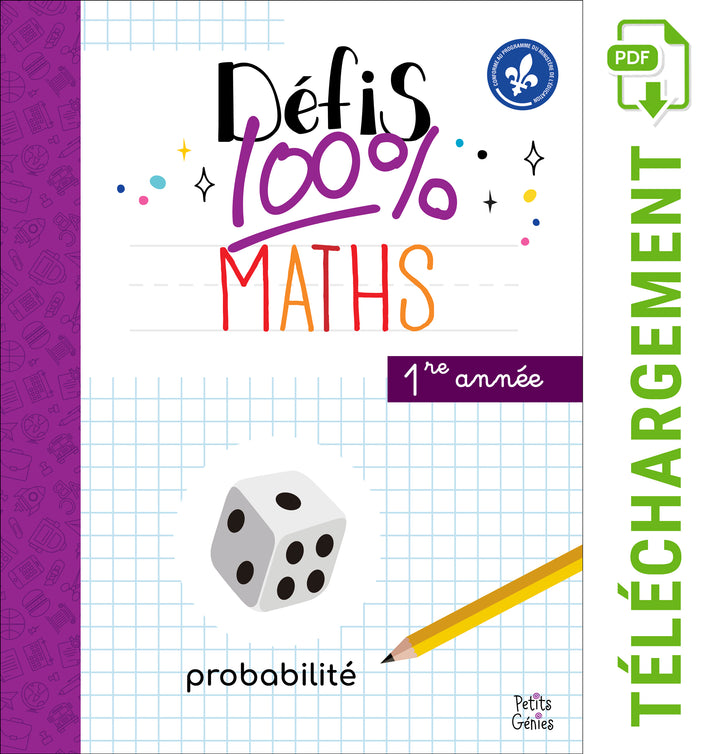 Défis 100% Maths- 1re Année- Probabilité (À Télécharger)