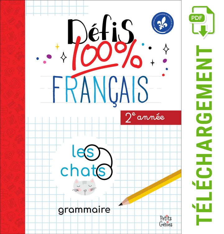 Défis 100% Français- 2e Année- Grammaire (À Télécharger)