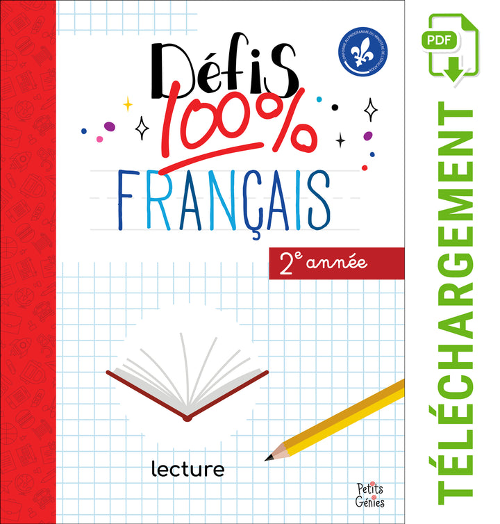 Défis 100% Français- 2e Année- Lecture (À Télécharger)