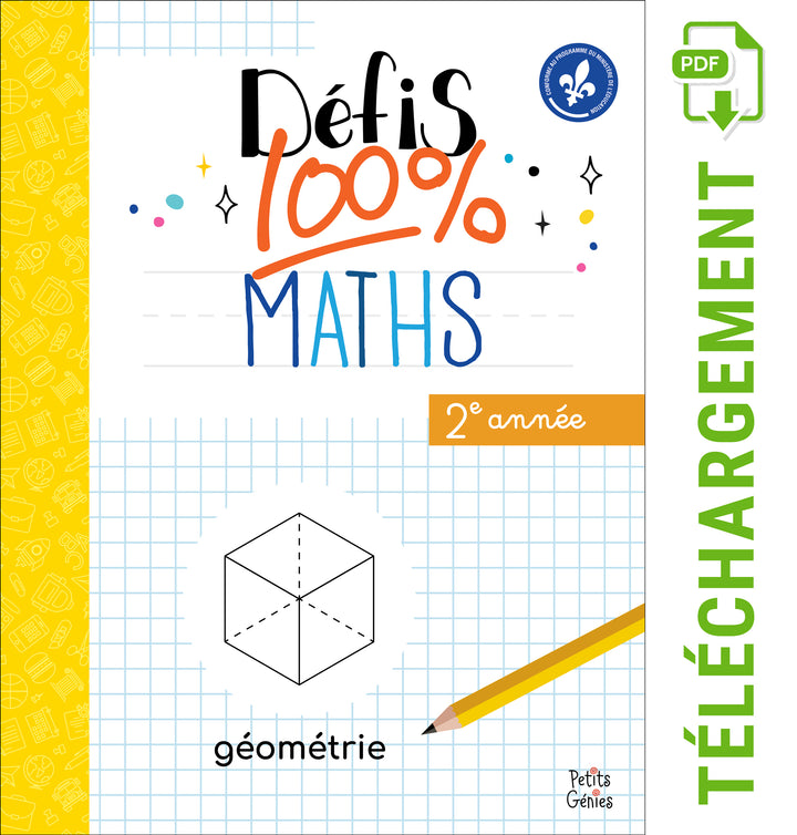 Défis 100% Maths- 2e Année- Géométrie (À Télécharger)