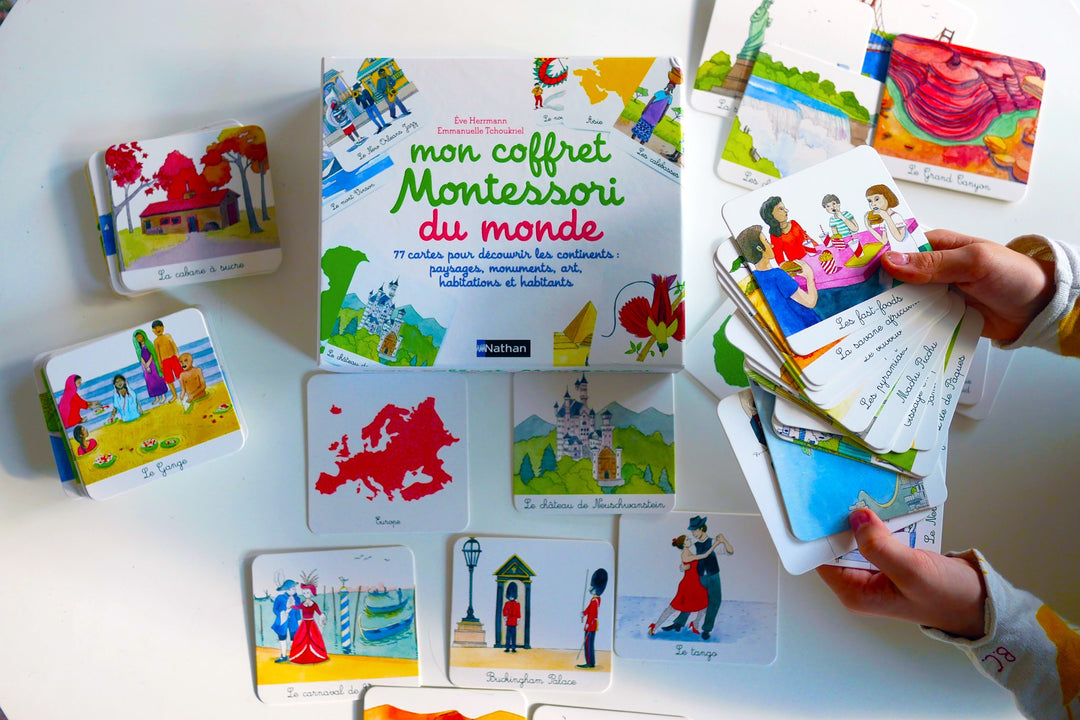 Mon coffret montessori du monde