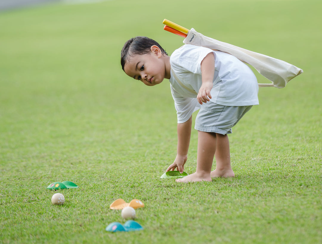 Golf miniature en bois