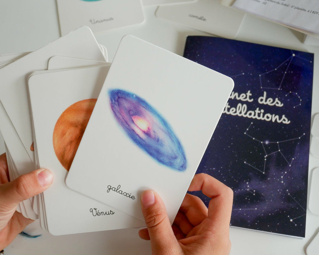 Mon coffret montessori astronomie