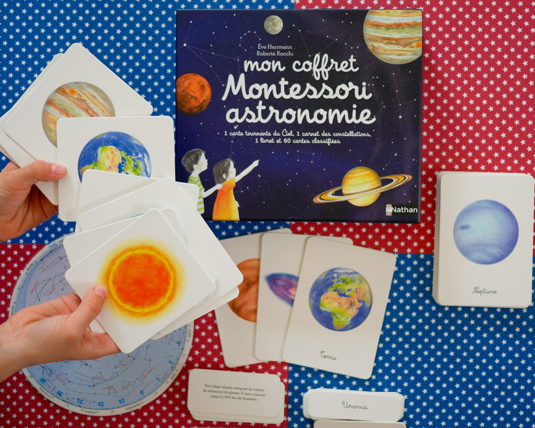 Mon coffret montessori astronomie