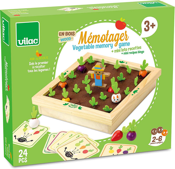 Memotager Vilac : Le jeu de mémo en bois