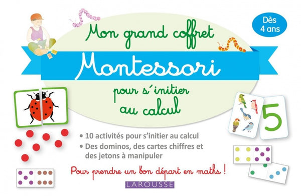 Mon grand coffret montessori pour s'initier au calcul