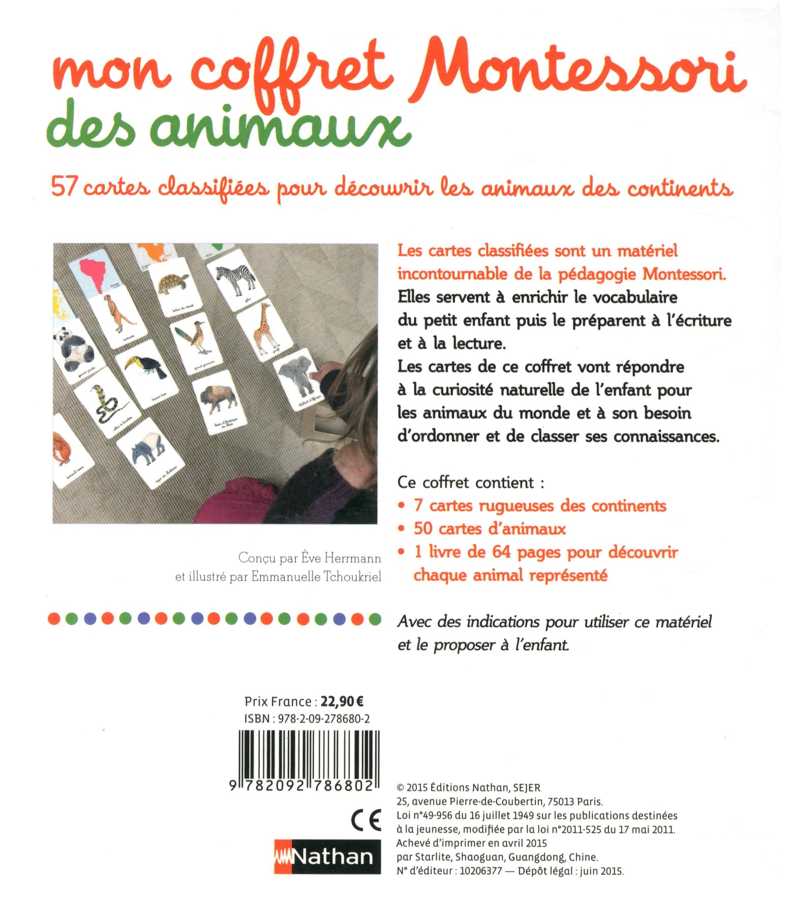 Livre Mon imagier Montessori - Nathan Jeunesse