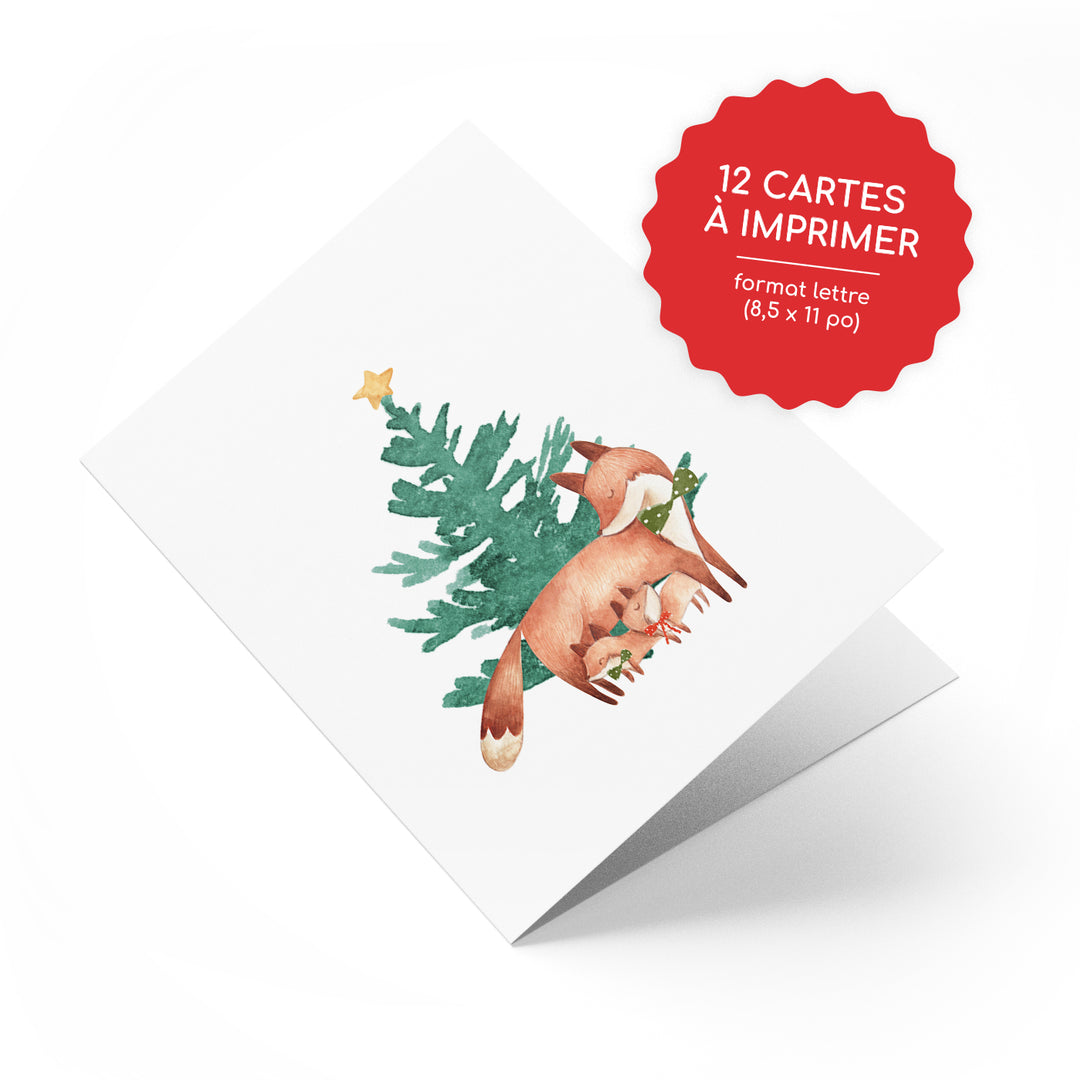 Printable Christmas cards