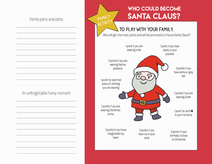 Our most cherished christmas memories - Printable