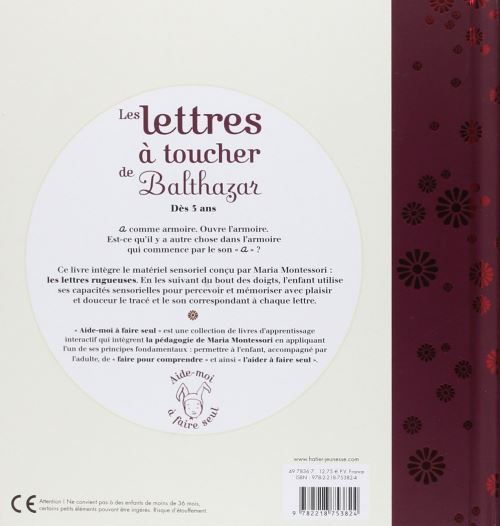 Les lettres à toucher de balthazar