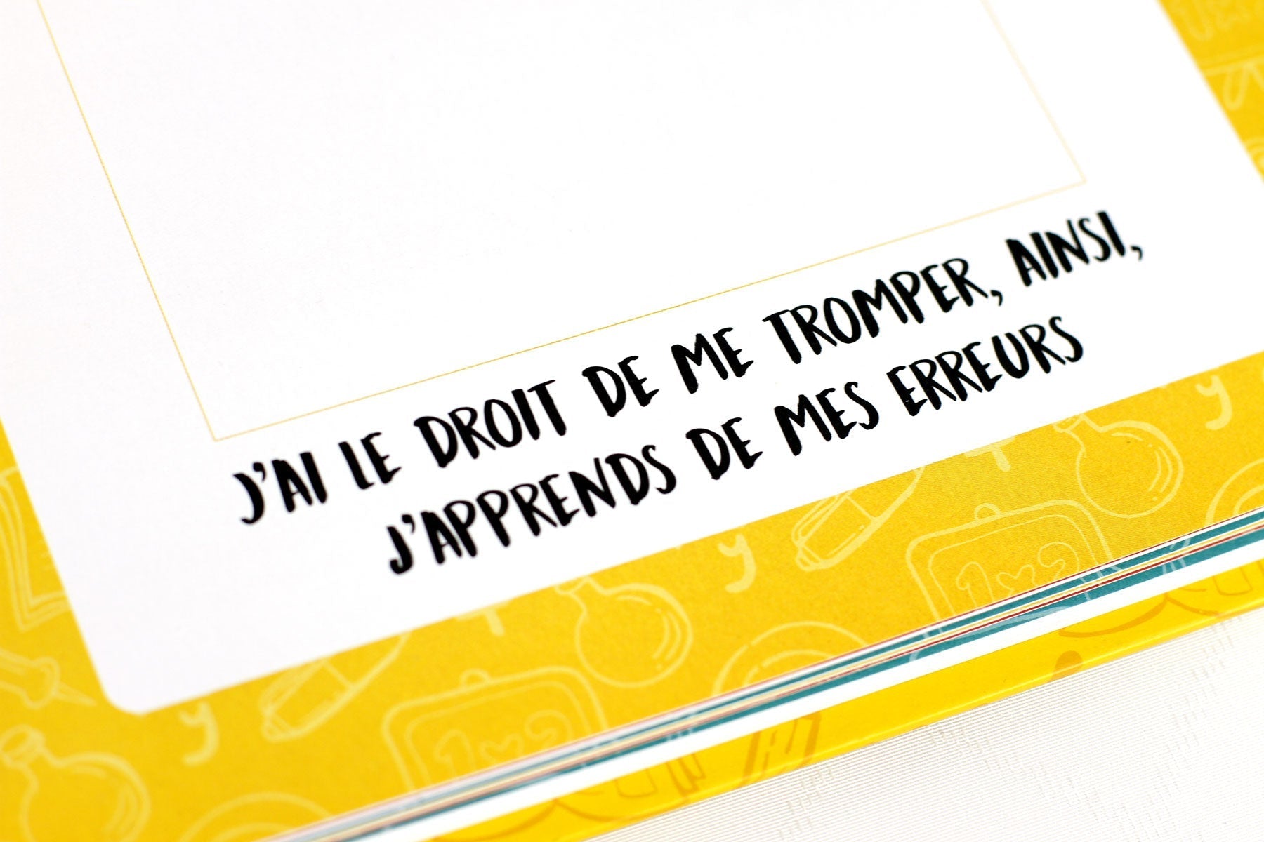 Cahier Mes souvenirs d'école