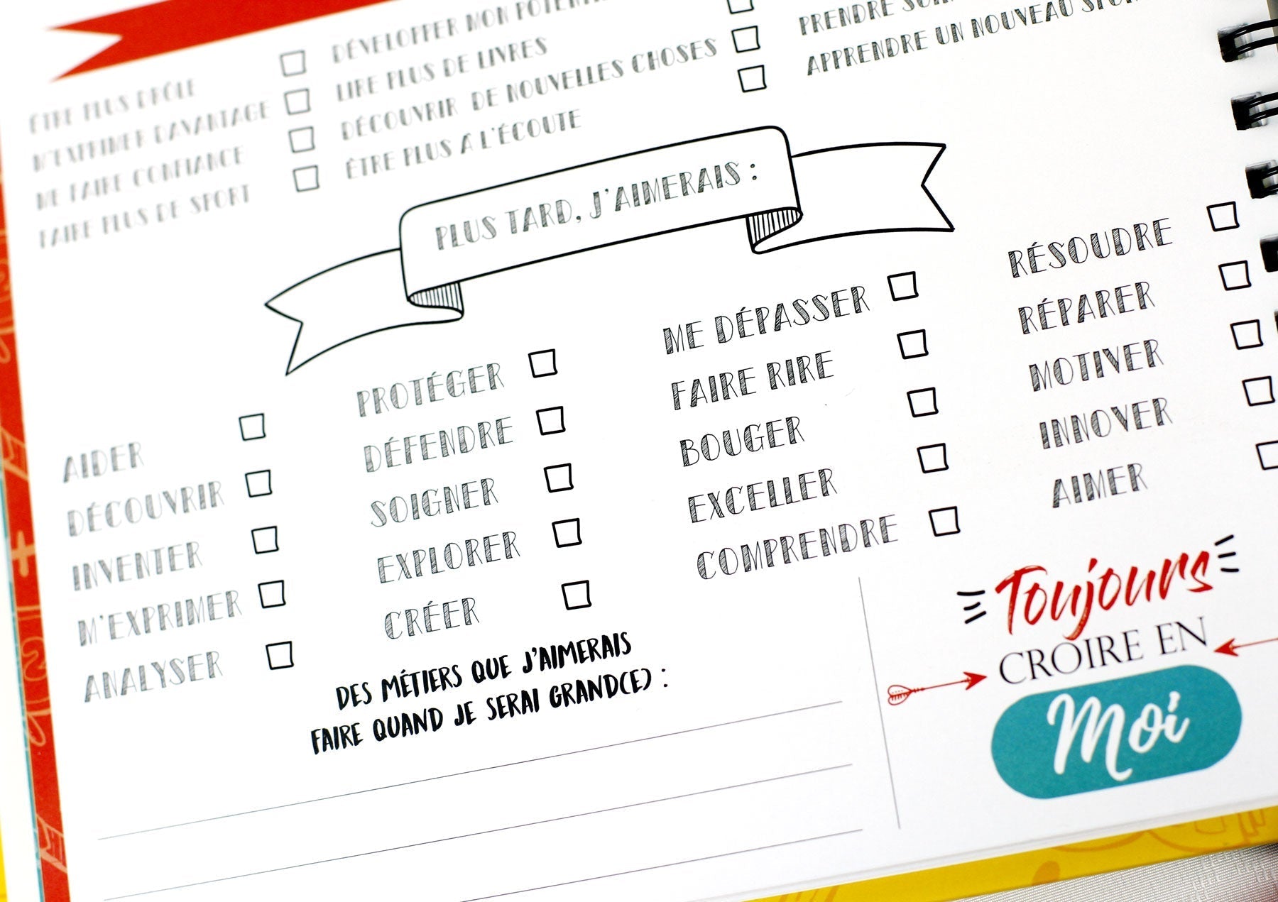 Cahier Mes souvenirs d'école