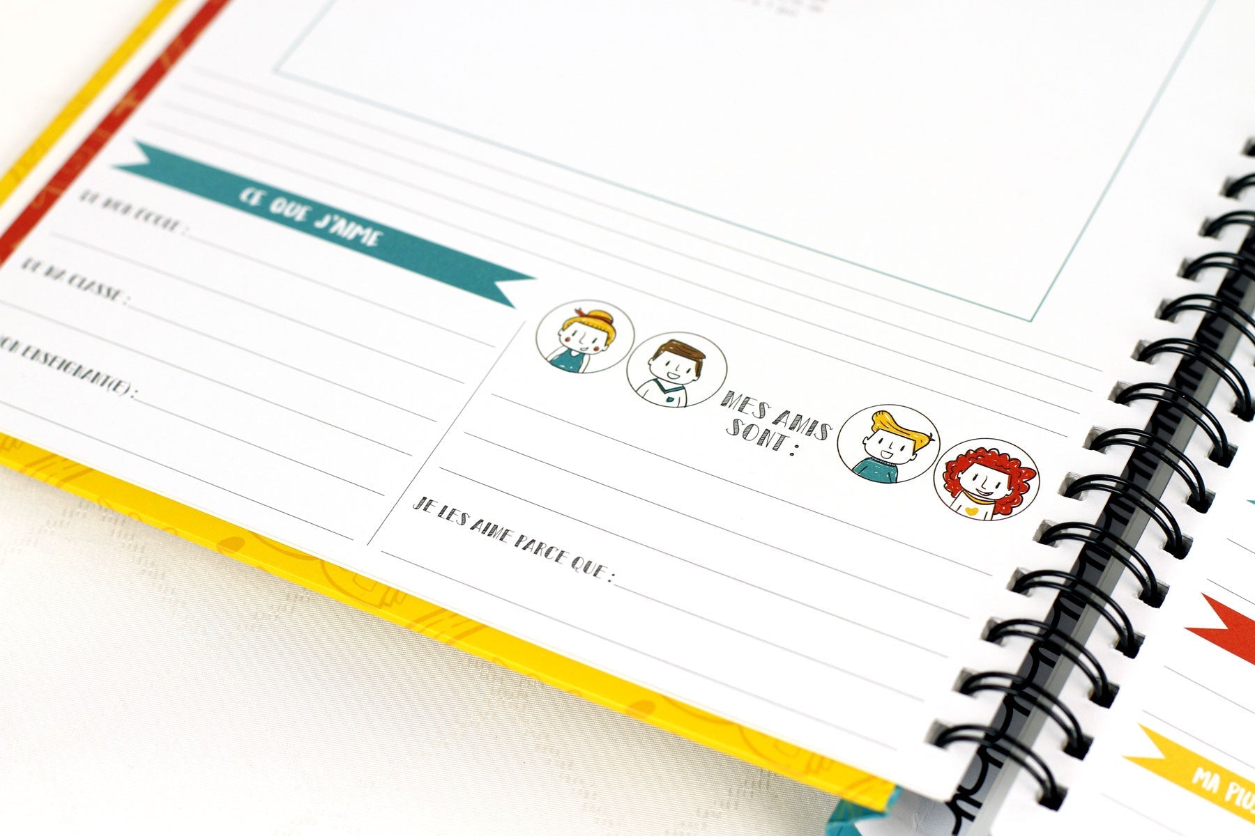 Cahier Mes souvenirs d'école